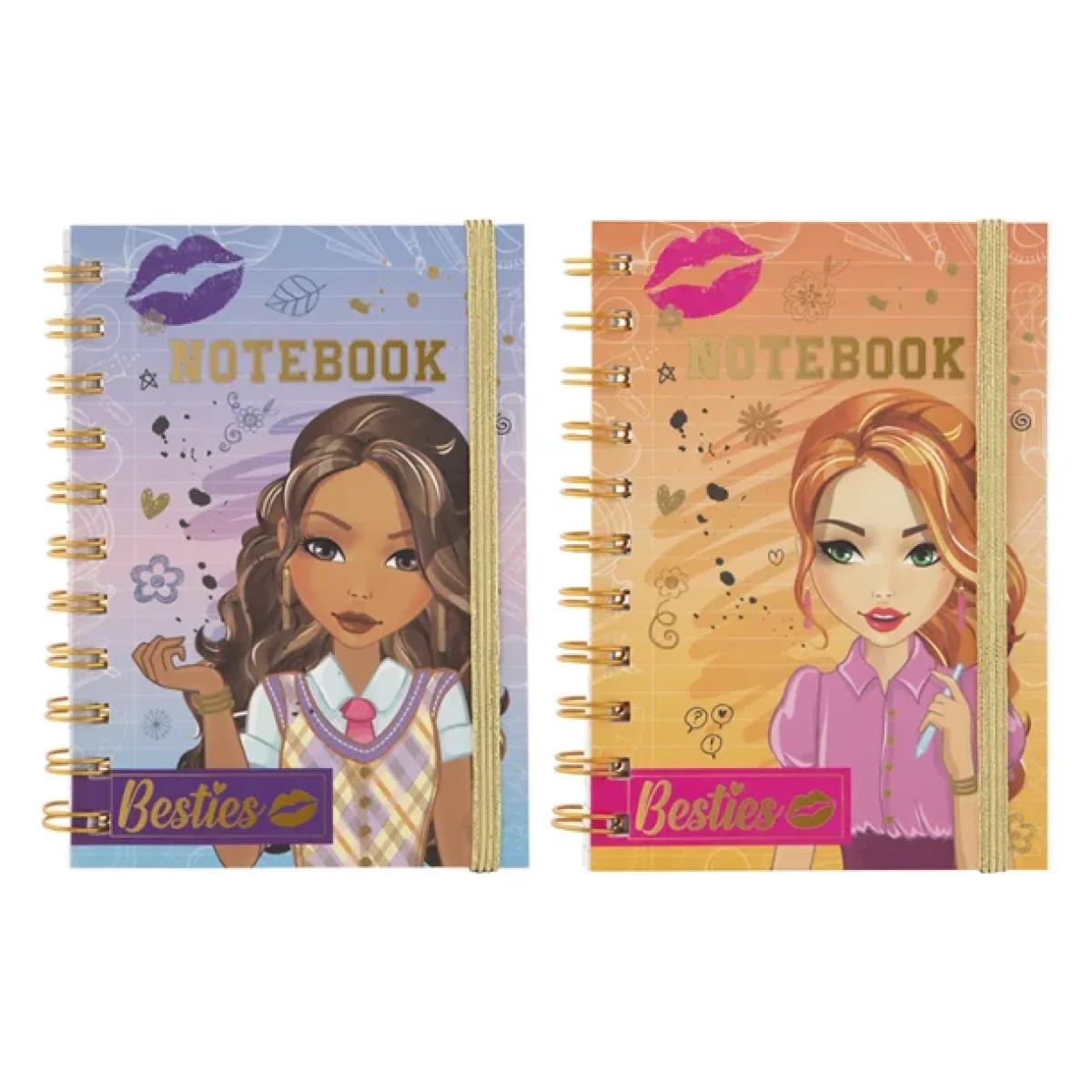 Bloc de notes espiral A6 Besties 600635 Grafix
