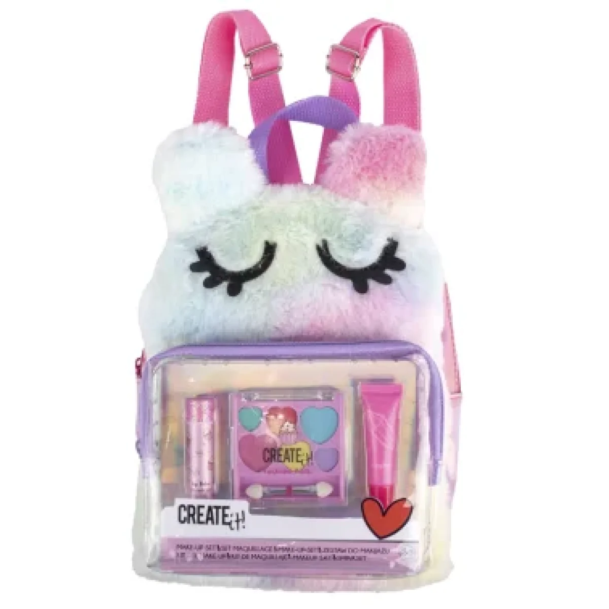 Set maquillatge i motxilla BackPack 84533V1 Create It!