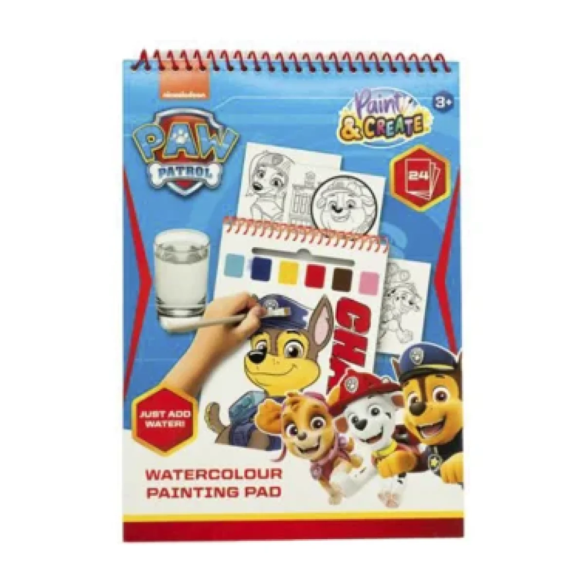 Quadern per acuarela Paw Patrol PW24355 Canenco
