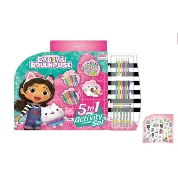Set d'activitats 5 en 1 Gabby Dollhouse GD24306 Canenco