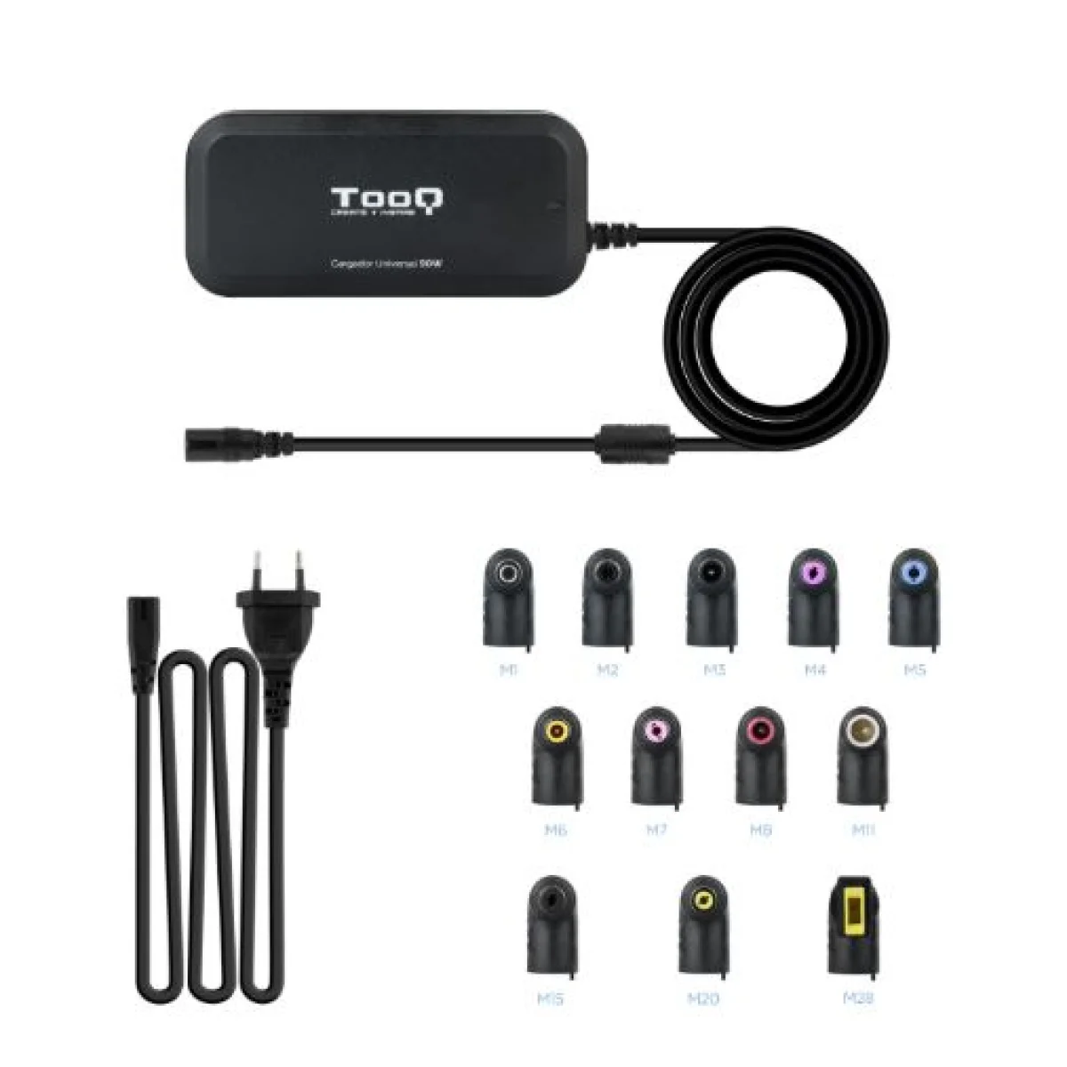 Adaptador corrent portàtil 90W Tooq TQLC-90BS02AT