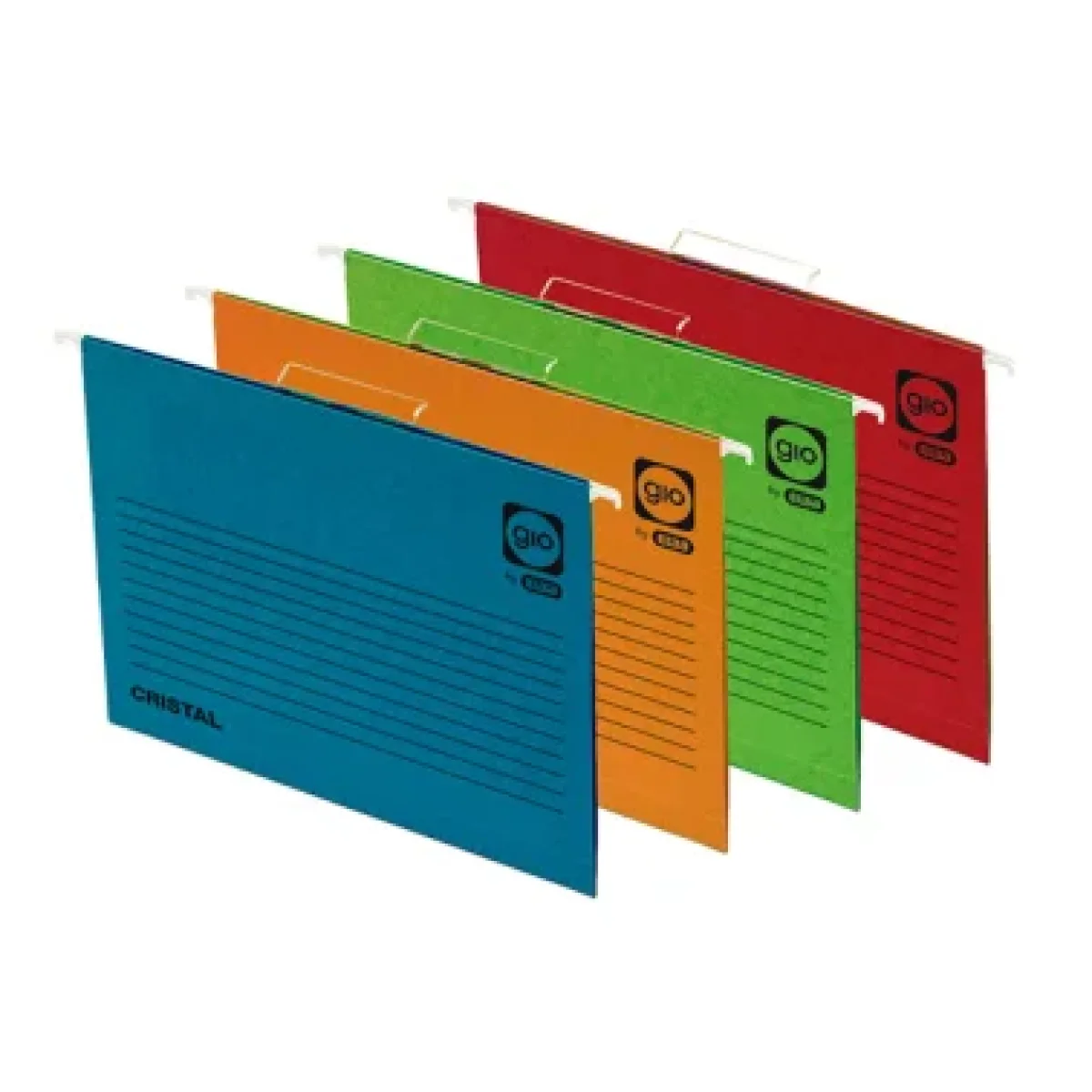 Carpeta penj calaix fº llom V vermella Gio 181354