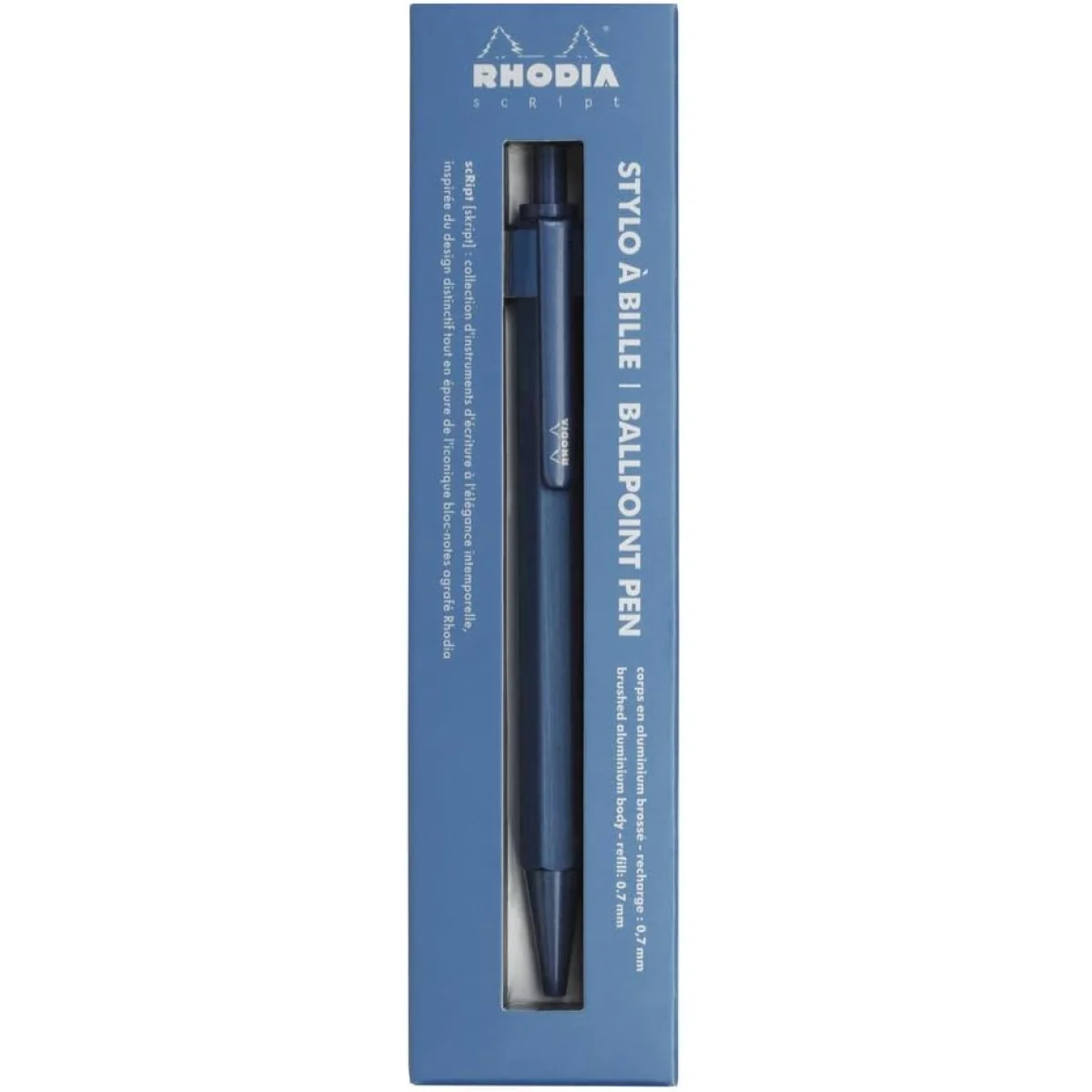 Bolígraf Rhodia Script Ballpoint Navy 9383C 