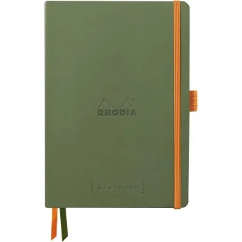 Llibreta encolada sauge 120 fulls A5 punts Rhodia Goalbook