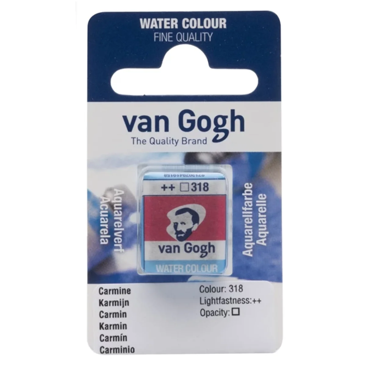 Aquarel.la Carmín 318 Van Gogh 10ml Talens 20863181