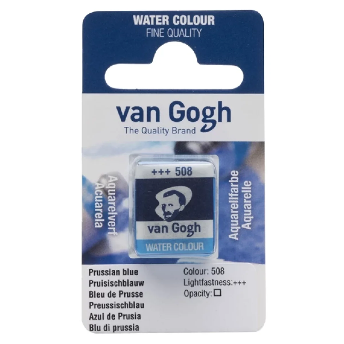 Aquarel.la Blau Prusia 508 Van Gogh 10ml Talens 20865081