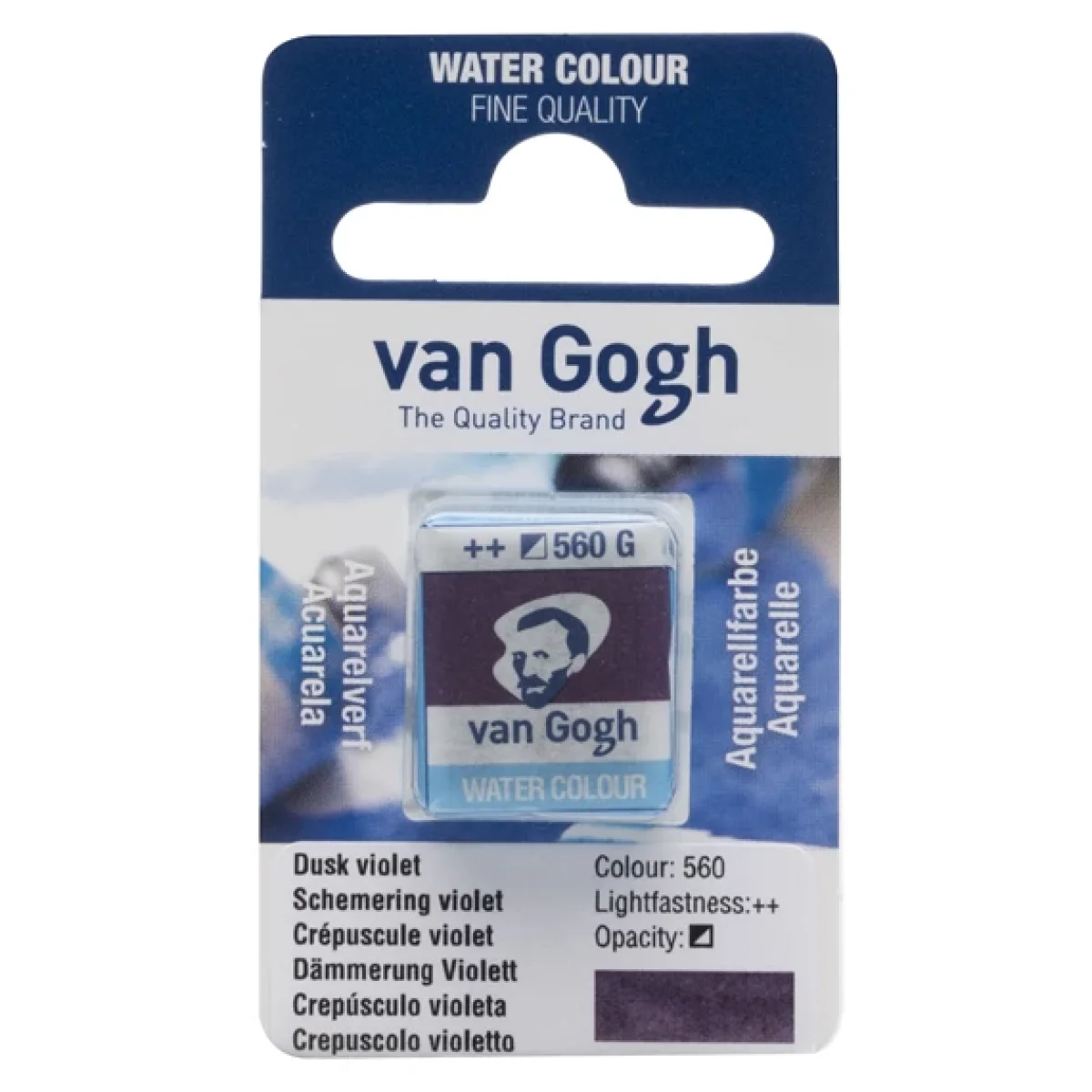 Aquarel.la Crepuscul Violeta 560 Van Gogh 10ml Talens 20865601