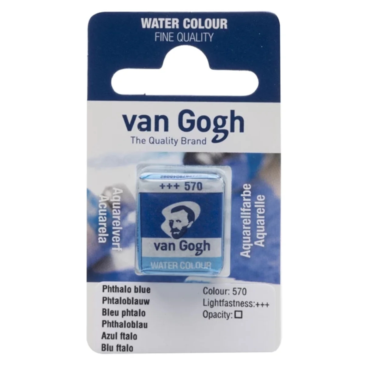 Aquarel.la Blau Ftalo 570 Van Gogh 10ml Talens 20865701