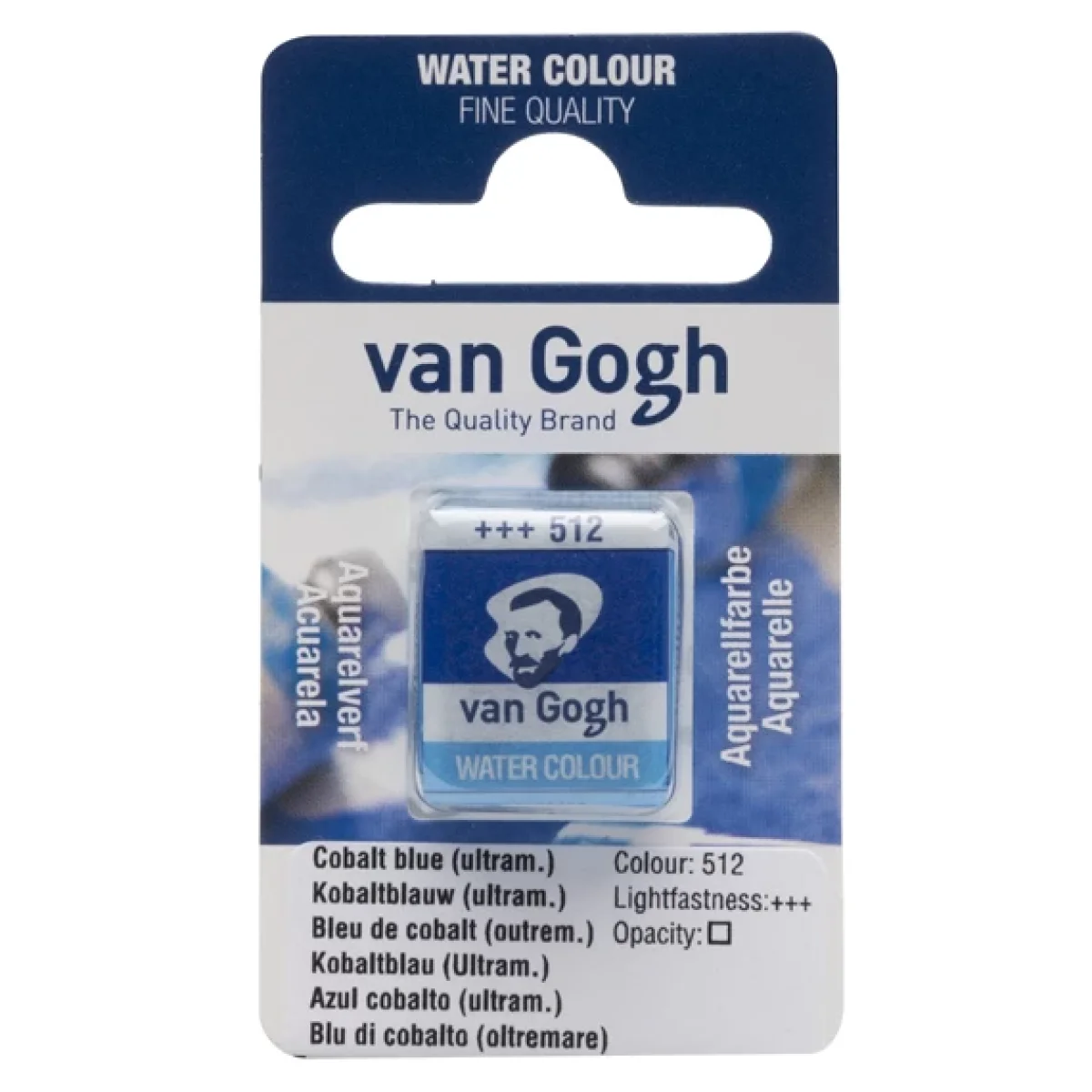 Aquarel.la Blau Coblat Ultramar 512 Van Gogh 10ml Talens 20865121