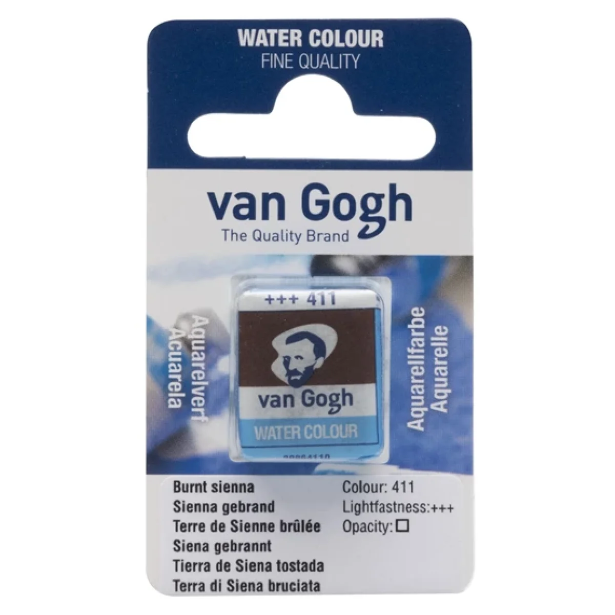 Aquarel.la Tierra Siena Torrada 411 Van Gogh 10ml Talens 20864111