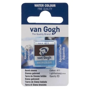 Aquarel.la Tierra Siena Torrada 411 Van Gogh 10ml Talens 20864111