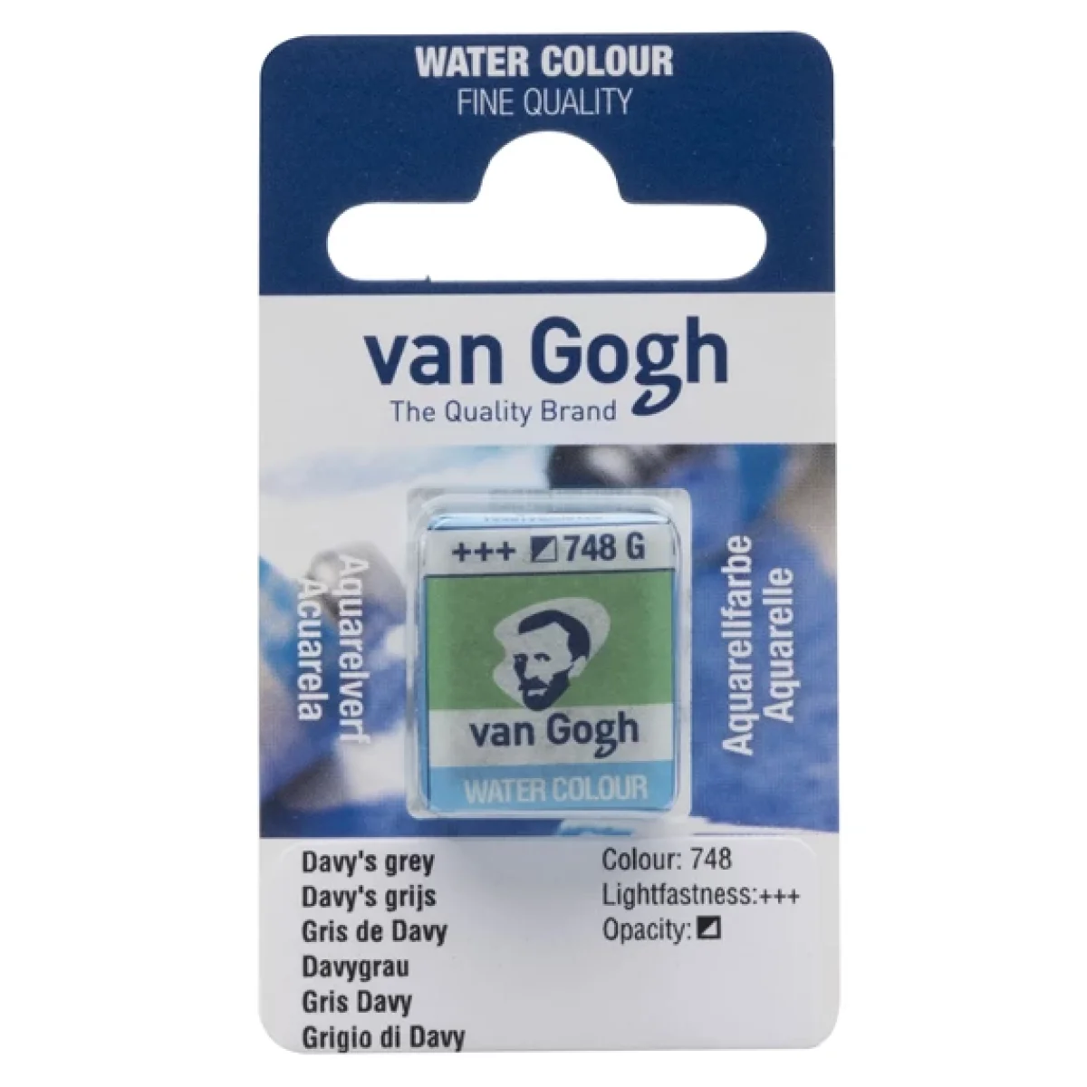Aquarel.la Gris Davy 748 Van Gogh 10ml Talens 20867481
