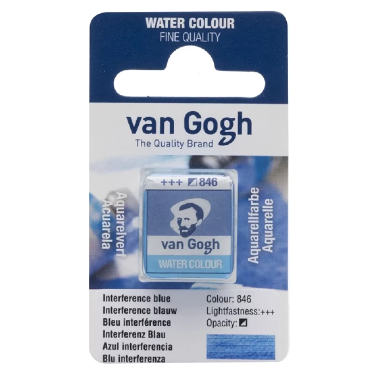 Aquarel.la Blau Interferència 846 Van Gogh 10ml Talens 20868461