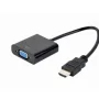 Adaptador VGA a HDMI 15cm Gembird A-HDMI-VGA-04