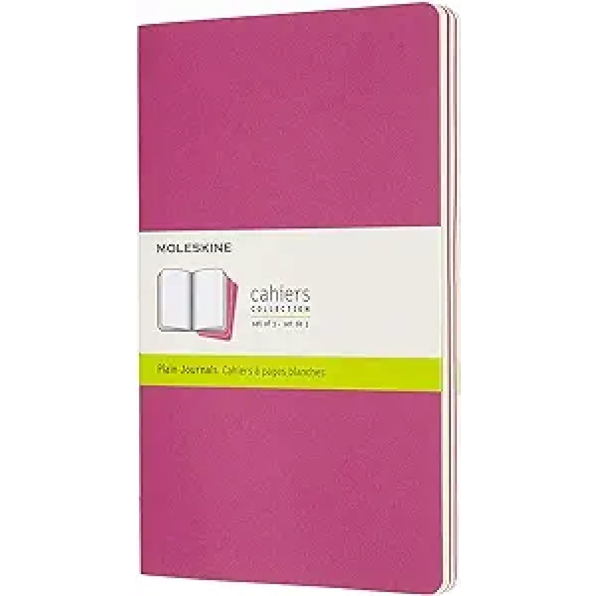 Llibreta 13x21 rosa cinètic llis L Moleskine CH018D17 -paquet 3-