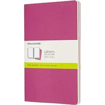 Llibreta 13x21 rosa cinètic llis L Moleskine CH018D17 -paquet 3-
