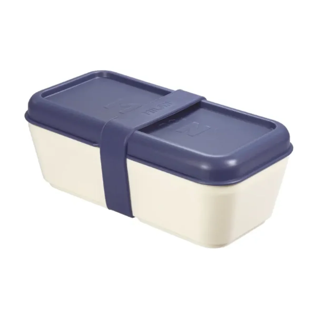 Recipient per a aliments rectan blau 0.75L Milan serie 1918 085110B