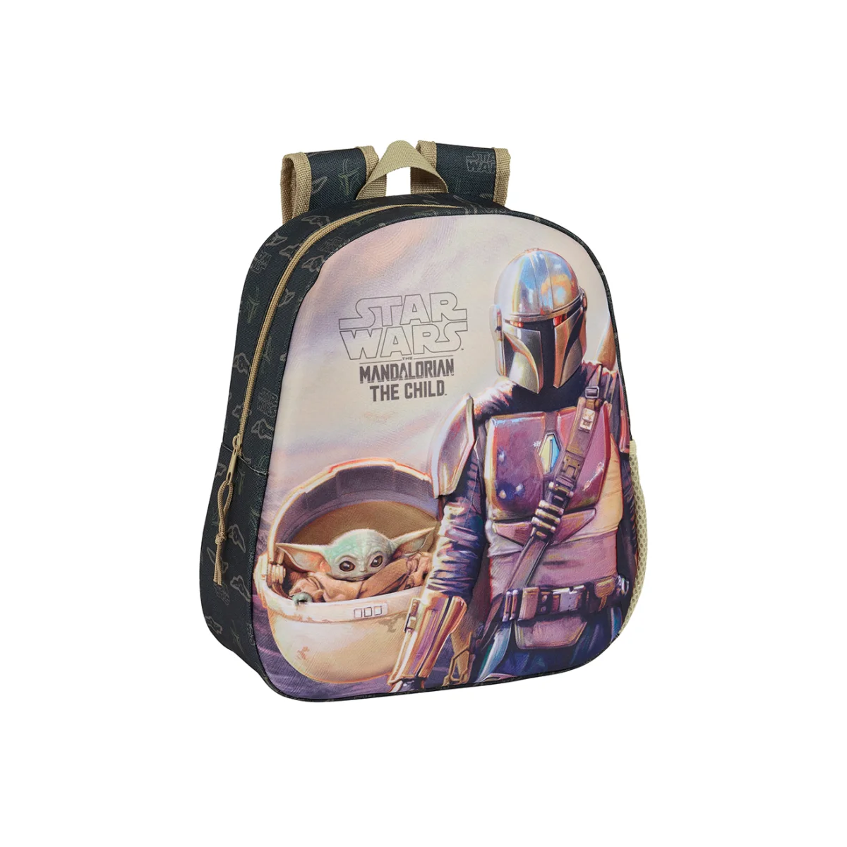 Motxilla 3D 27x10x33 Mandalorian Safta 622468890