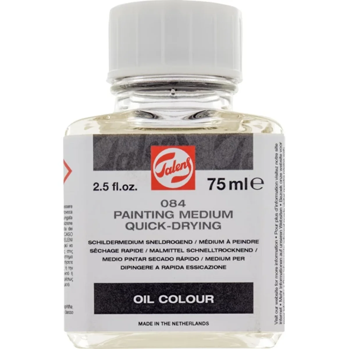 Mitjà per pintar secat ràpid 084 75ml Talens 24285084
