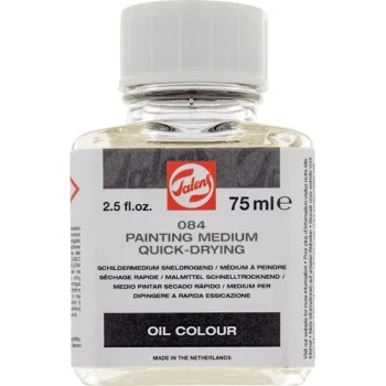 Mitjà per pintar secat ràpid 084 75ml Talens 24285084