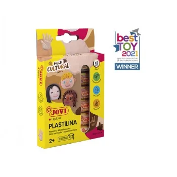 Plastilina 15g colors assortits Multi Cultural -paquet 6-