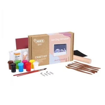 Kit manualitats Jovi Diy Craft Kids Air Dry Window