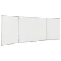 Pissarra blanca tríptica 120x90 lacada marc alumini Bi-Office 221331