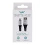 Cable de carga i sincronizació USB/Lighting Gris 2m Way WCBL02GR