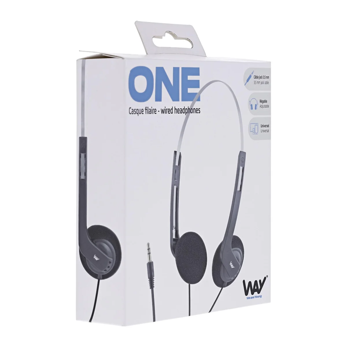 Auriculars amb cable TNB negre Way WCS10