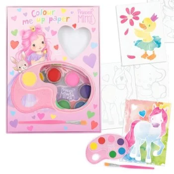 Làmines per pintar amb aquarel·la Princess Mimi 12126