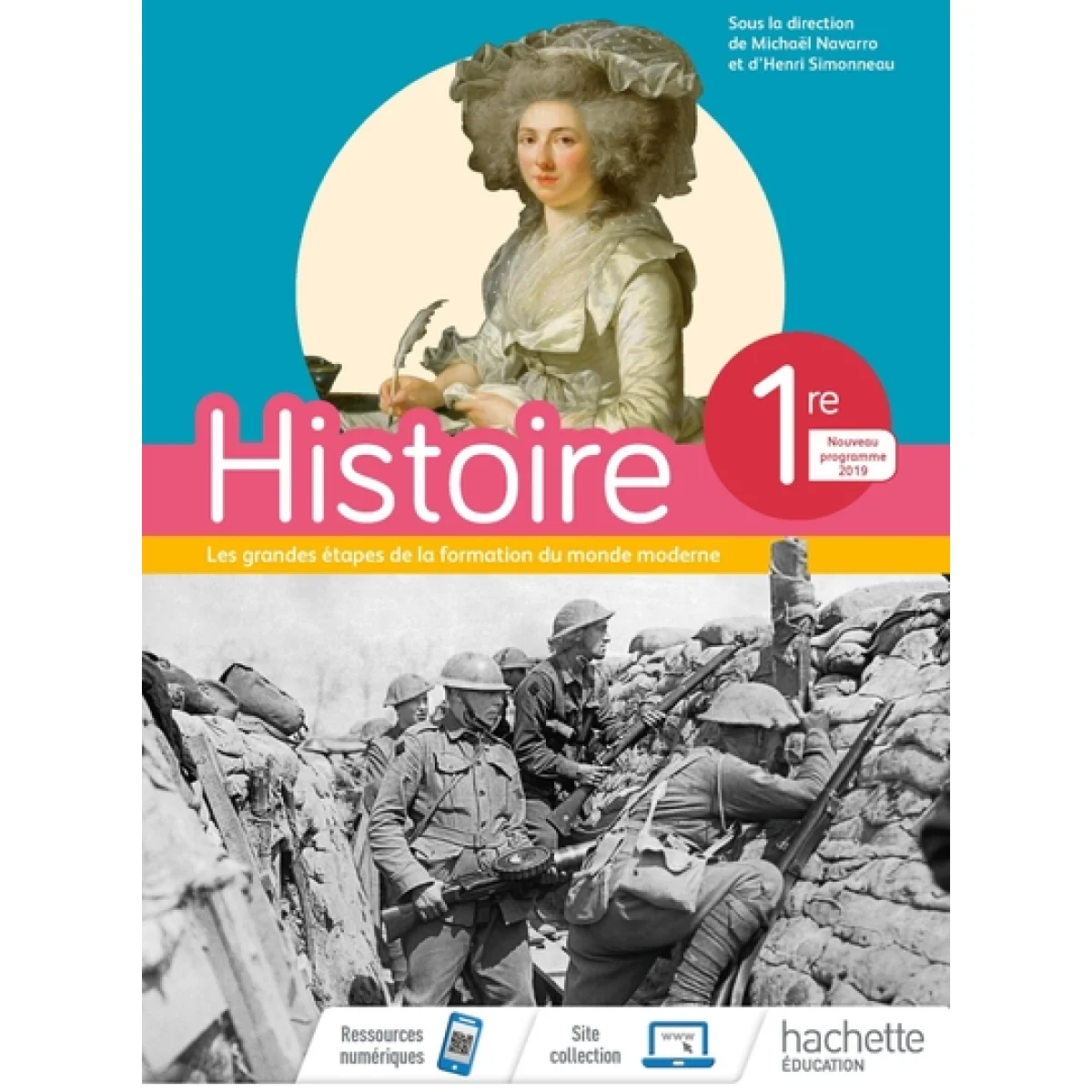 Histoire 1re, Ed. 2019, Hachette