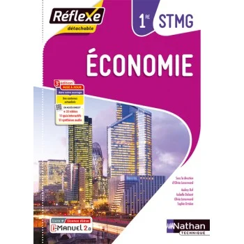 Économie 1re STMG, Ed. 2023, Nathan