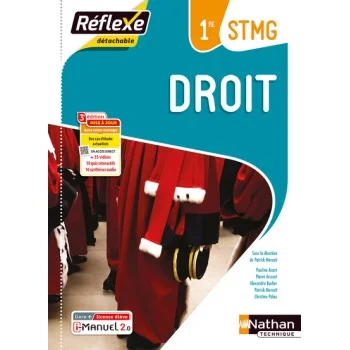 Droit 1re STMG, Ed. 2023, Nathan