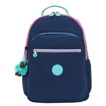 Motxilla 44x35x20 blava Resort Navy Kipling Seoul Lap
