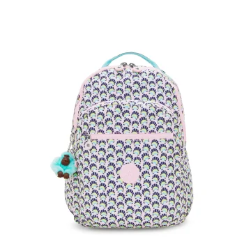 Motxilla 44x35x20 estampada Geo Shell Kipling Seoul Lap