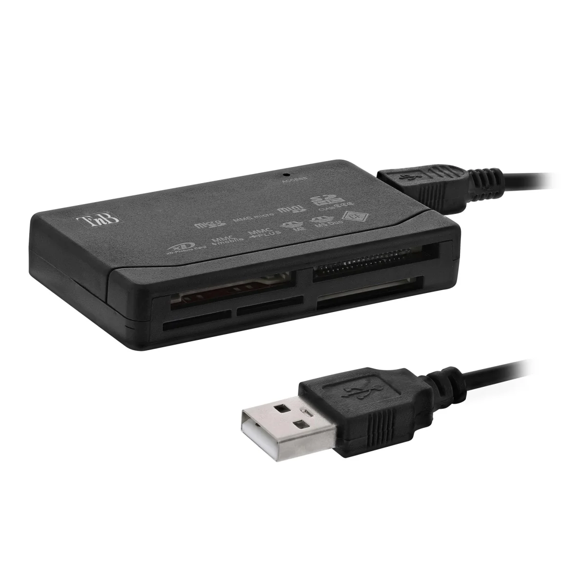 Lector targes 3 pistes USB 2.0 negre TNB READERSD