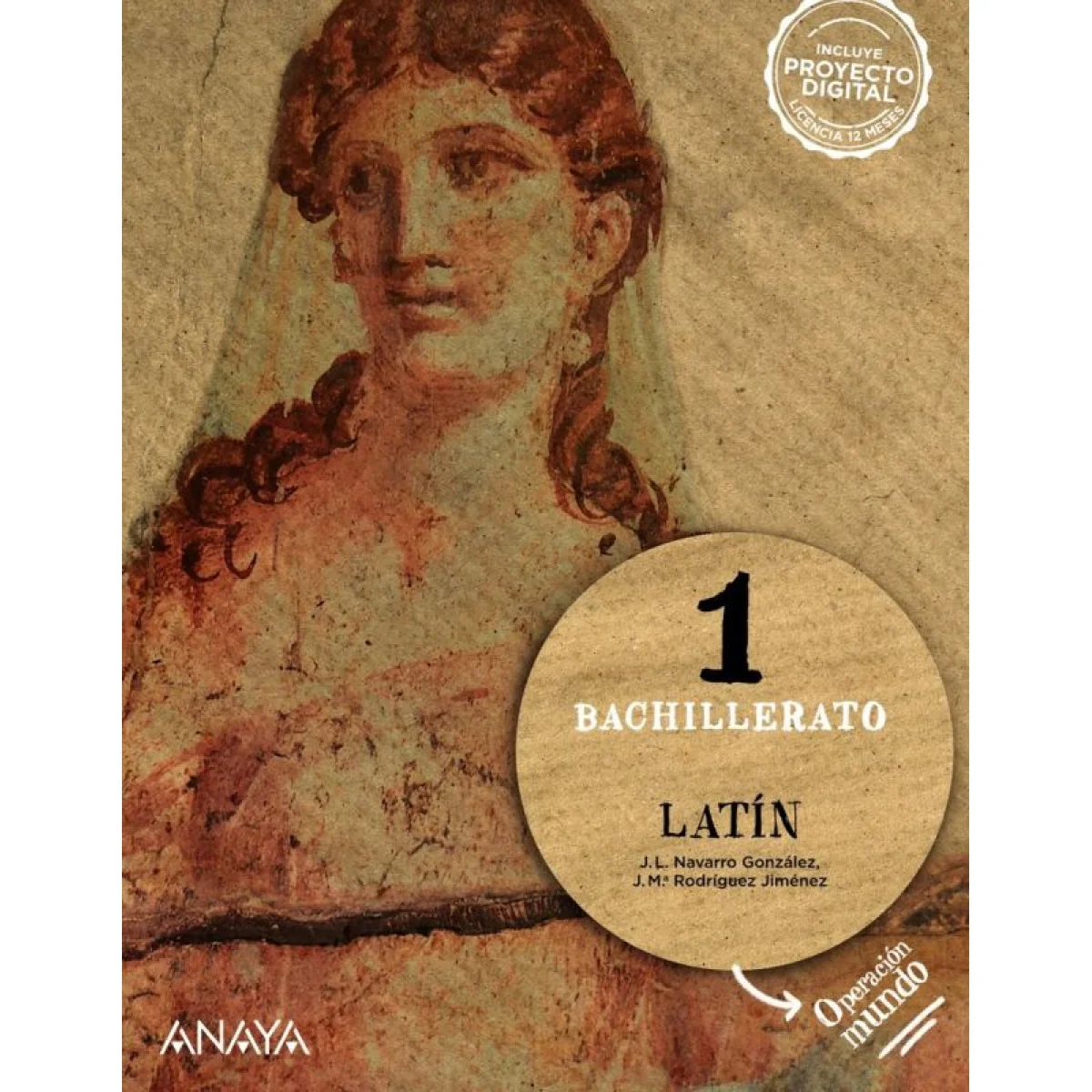 Latín 1 bachillerato, Operación mundo, Anaya