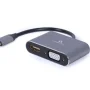 Adaptador USB-C a HDMI, VGA Gembrid 