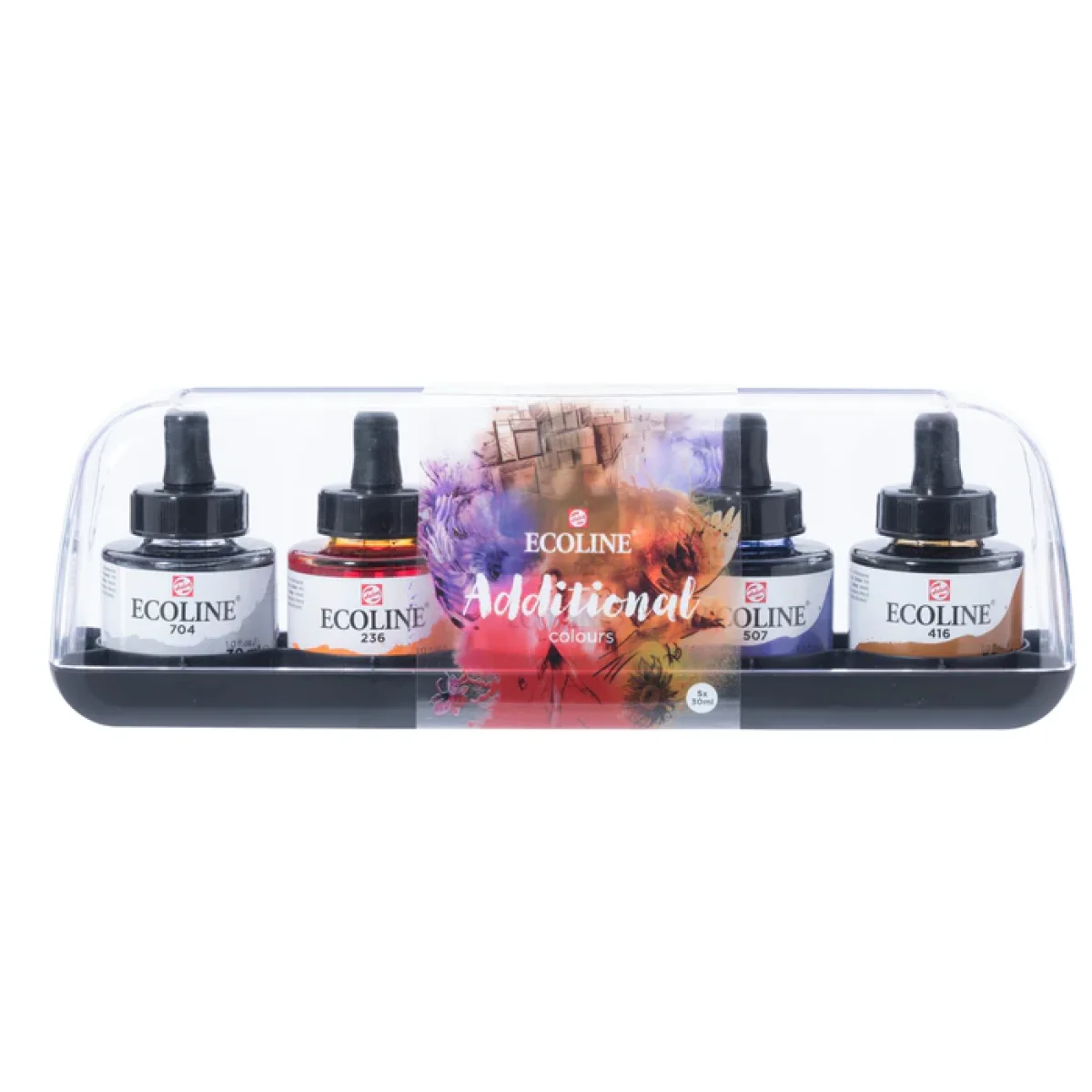 Estoig aquarel.la liquida colors adiccionals 5x30 ml Ecoline Talens 