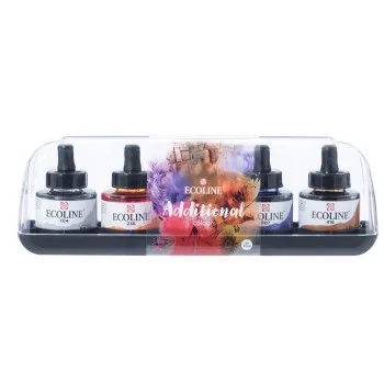 Estoig aquarel.la liquida colors adiccionals 5x30 ml Ecoline Talens 
