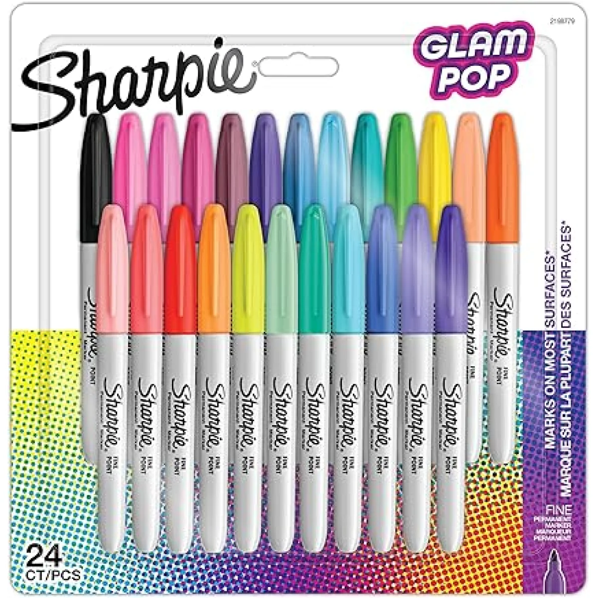 Retolador colors punta fina Glam Pop Sharpie 2198779-p 24-