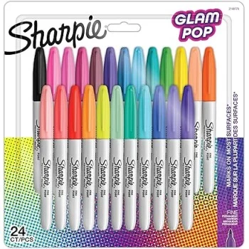 Retolador colors punta fina Glam Pop Sharpie 2198779-p 24-