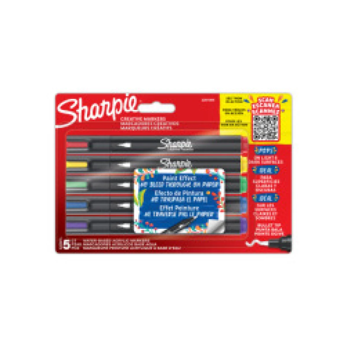Retolador acrilic colors assortits Creative Sharpie 2201069 -5 p-