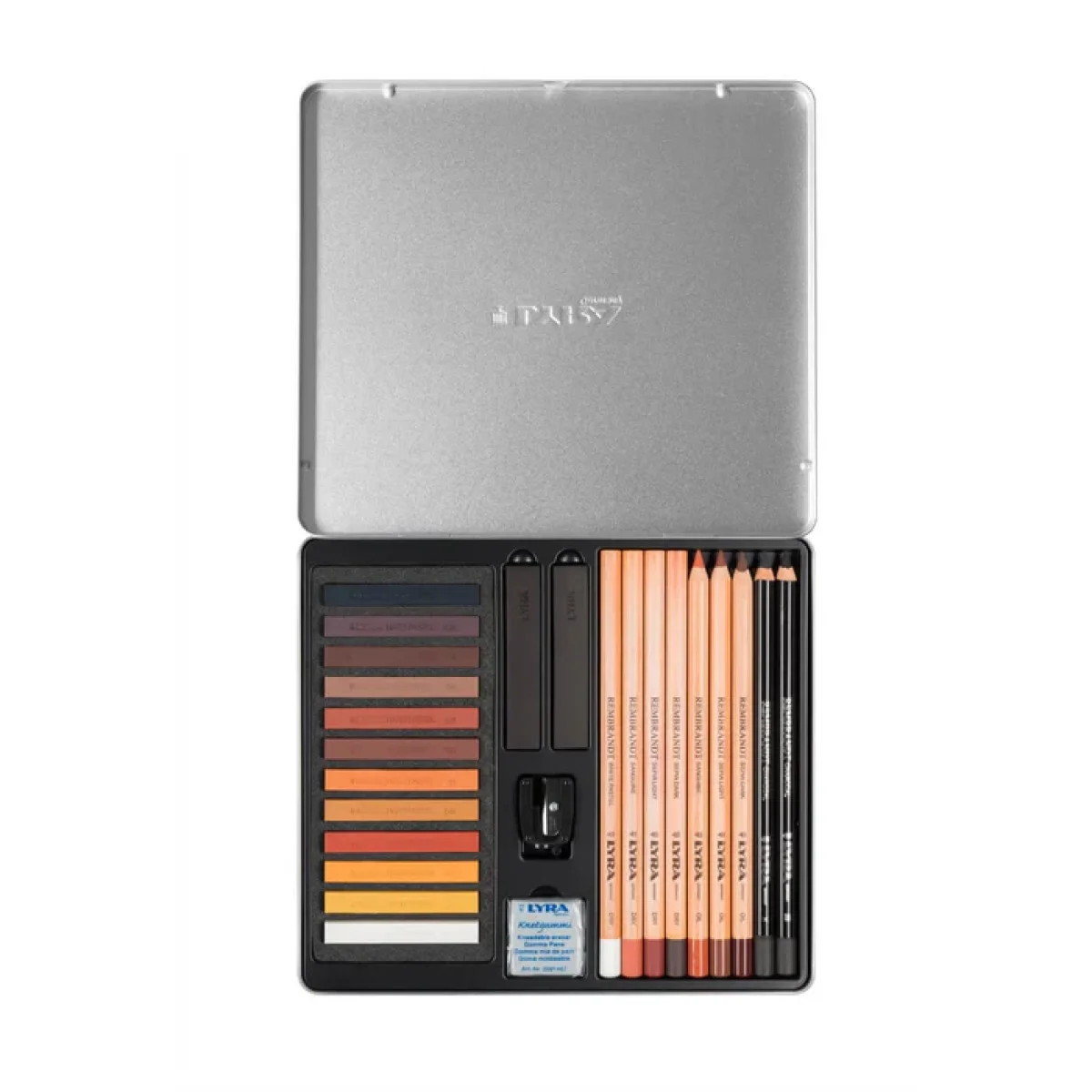 Set d'esbossos 25 u tons marrons Tones Brown Lyra L2051250