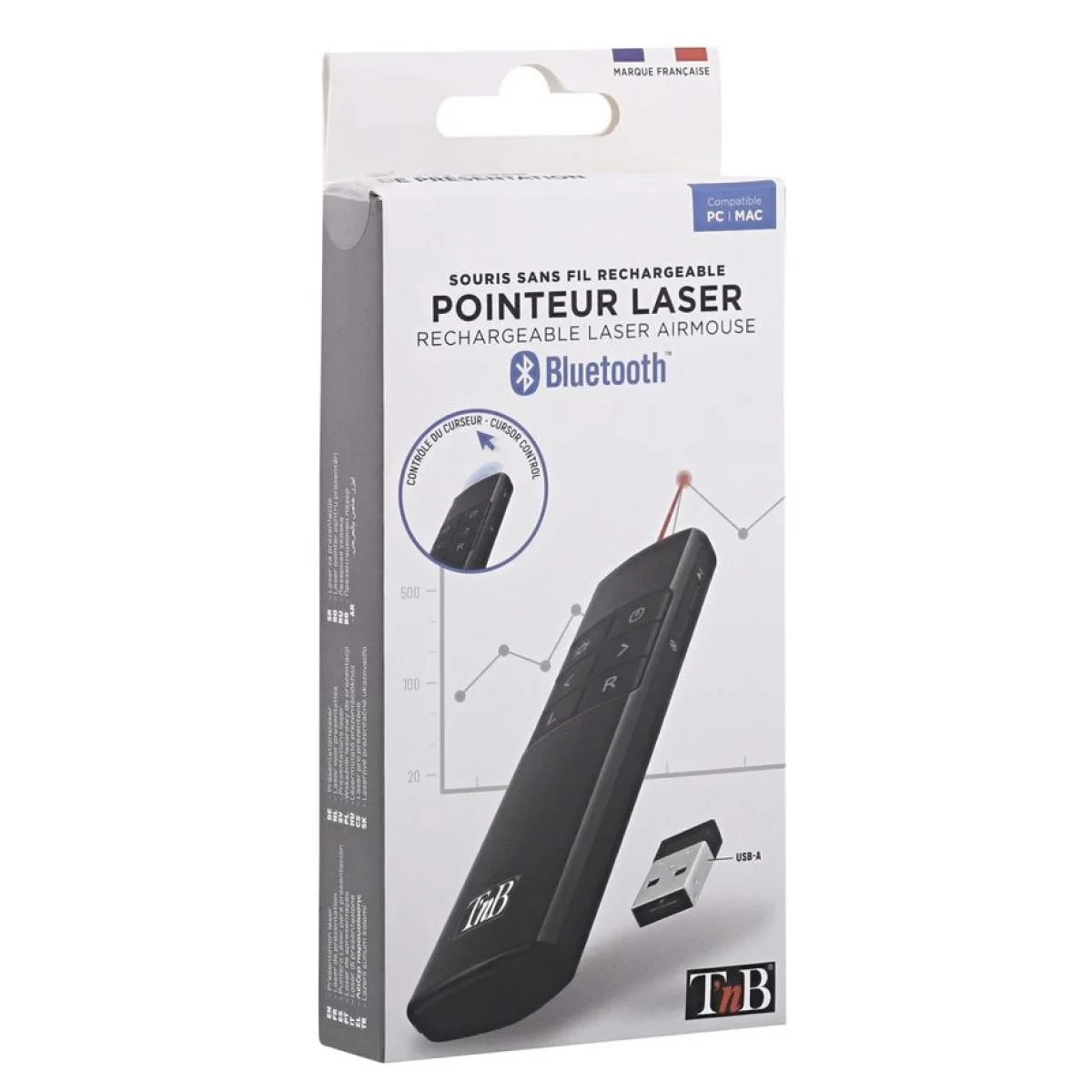 Punter làser Bluetooth s/fill TNB AIRMOUSE2