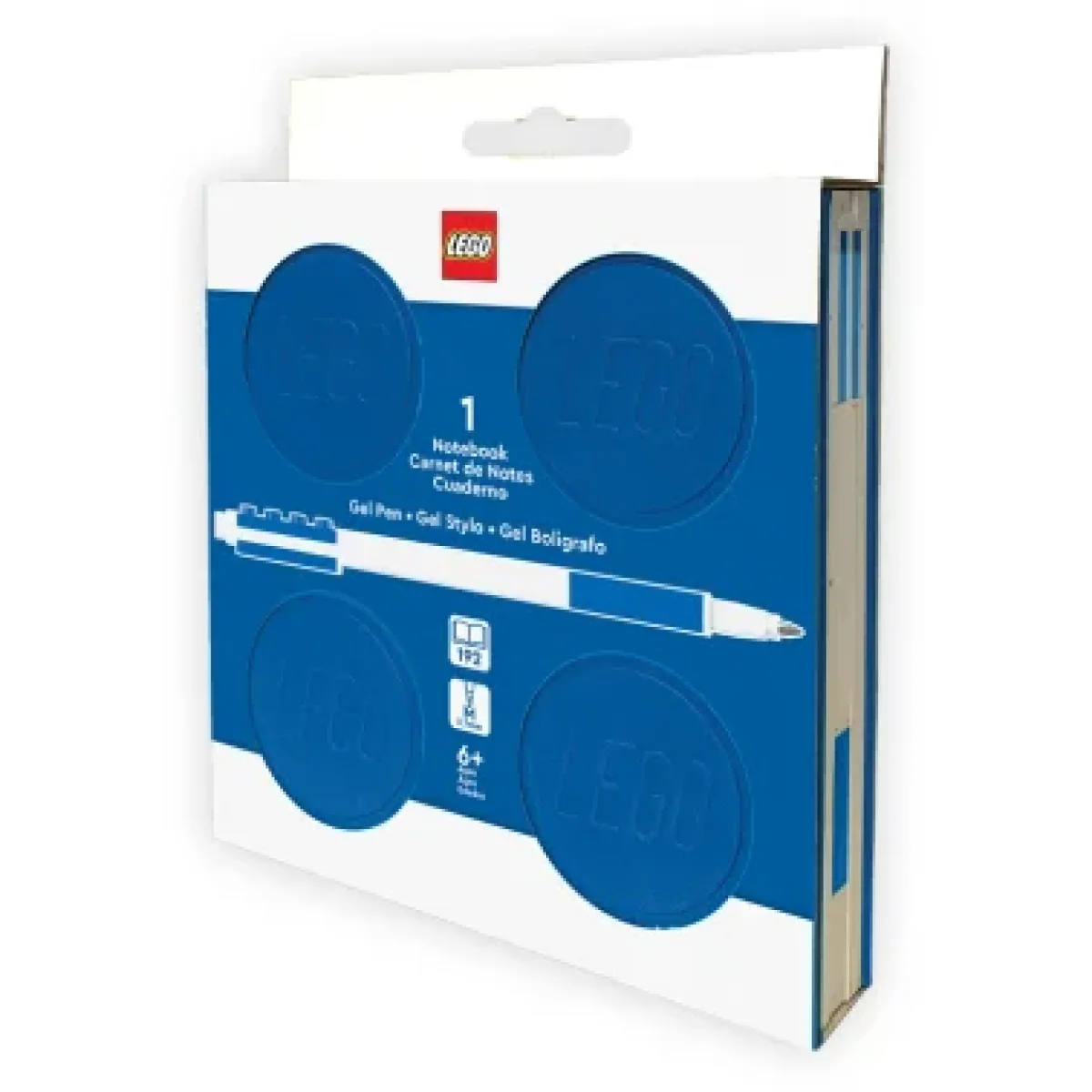 Quadern amb boligraf de gel blau Lego 53562