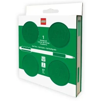 Quadern amb boligraf de gel verd Lego 53566