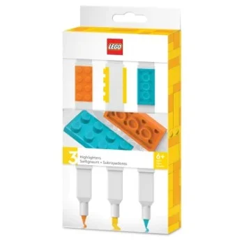 Estoig de 3 retoladors colors 2x4 Lego 51685