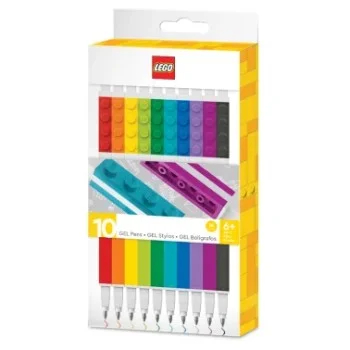 Bolígraf tinta gel colors assortits 1x4 Lego -pack 10- 53100
