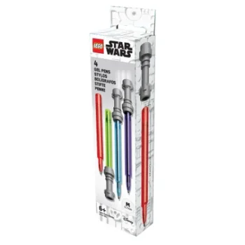 Bolígraf tinta gel colors assort Sable Star Wars Lego -pack 4- 52875A